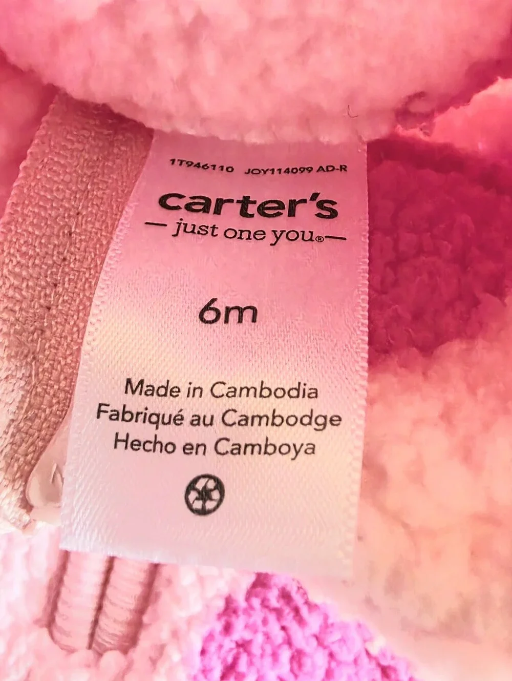 Baby Girl Jacket Hoodie Outter Winter Wear (Bundle of 3) Size 3 Months 6 Months